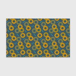 Бумага для упаковки Абстрактные подсолнухи, цвет: 3D-принт