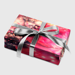 Бумага для упаковки Нежные цветы и блестки, цвет: 3D-принт — фото 2