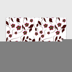 Бумага для упаковки Розовые цветы вишни на светлом фоне, цвет: 3D-принт