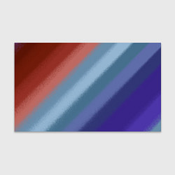 Бумага для упаковки Полосатый коричнево-голубой паттерн