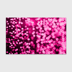 Бумага для упаковки Розовые блестки, цвет: 3D-принт