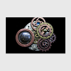 Бумага для упаковки Mechanism of gears in Steampunk style, цвет: 3D-принт
