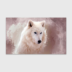 Бумага для упаковки Белый зимний волк, цвет: 3D-принт