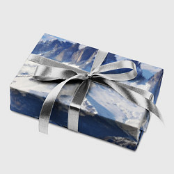 Бумага для упаковки Гряда снежных вершин, цвет: 3D-принт — фото 2