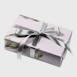 Бумага для упаковки Красивые Цветы на Розовом фоне, цвет: 3D-принт — фото 2