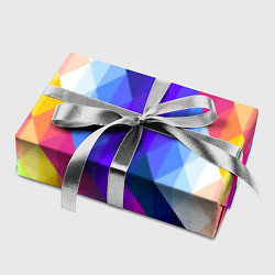 Бумага для упаковки Разноцветный геометрический узор, цвет: 3D-принт — фото 2