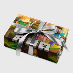 Бумага для упаковки Яна Minecraft, цвет: 3D-принт — фото 2