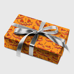 Бумага для упаковки Halloween Pumpkin Pattern, цвет: 3D-принт — фото 2