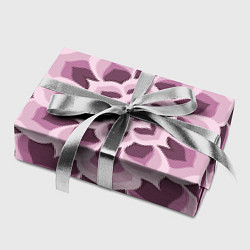 Бумага для упаковки Цветочный узор в розовых тонах, цвет: 3D-принт — фото 2