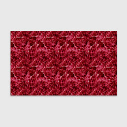 Бумага для упаковки Красный лёд - текстура, цвет: 3D-принт