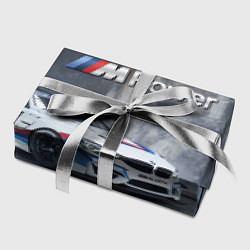 Бумага для упаковки BMW M4 GT4 - racing team - motorsport, цвет: 3D-принт — фото 2