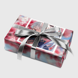 Бумага для упаковки Камисато Аяка в квадрате, цвет: 3D-принт — фото 2