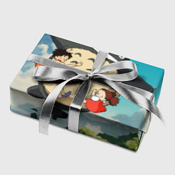 Бумага для упаковки Flight Totoro, цвет: 3D-принт — фото 2