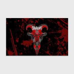 Бумага для упаковки Slipknot - красный козел, цвет: 3D-принт