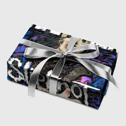Бумага для упаковки Slipknot hammer blue, цвет: 3D-принт — фото 2