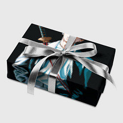 Бумага для упаковки Аки Хаякава в костюме - Человек бензопила, цвет: 3D-принт — фото 2