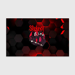 Бумага для упаковки Slipknot art black, цвет: 3D-принт
