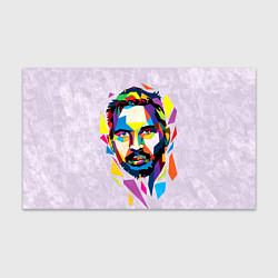 Бумага для упаковки Портрет Тома Харди в геометрическом стиле, цвет: 3D-принт