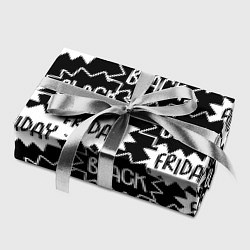 Бумага для упаковки Black friday, цвет: 3D-принт — фото 2