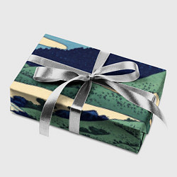 Бумага для упаковки Журавли - японский художник Хокусай Фудзи, цвет: 3D-принт — фото 2