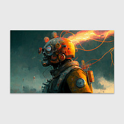 Бумага для упаковки Атомпанк, цвет: 3D-принт