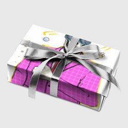 Бумага для упаковки Череп в пиджаке, цвет: 3D-принт — фото 2