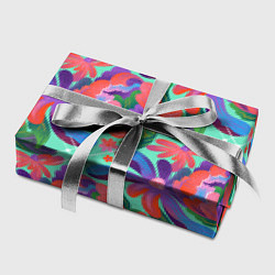 Бумага для упаковки Цветочный паттерн арт, цвет: 3D-принт — фото 2