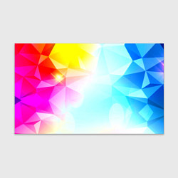 Бумага для упаковки Gradient colors geometry, цвет: 3D-принт