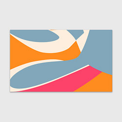 Бумага для упаковки Разноцветная абстракция в стиле модерн, цвет: 3D-принт