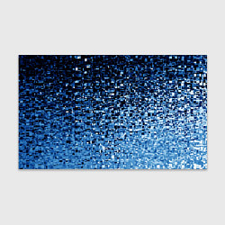 Бумага для упаковки Геометрическое множество синих кубов, цвет: 3D-принт