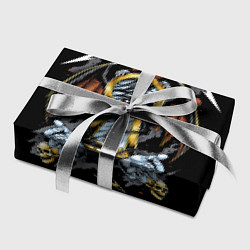 Бумага для упаковки Металлика - Metallica, цвет: 3D-принт — фото 2