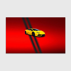 Бумага для упаковки Итальянский гиперкар Lamborghini Aventador, цвет: 3D-принт