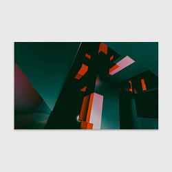 Бумага для упаковки Сюрреалистичные геометрические фигуры, цвет: 3D-принт