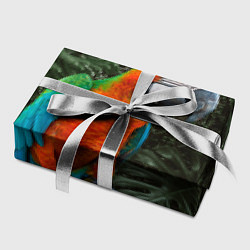Бумага для упаковки Попугай Макао, цвет: 3D-принт — фото 2