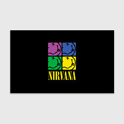 Бумага для упаковки NIRVANA - смайлы, цвет: 3D-принт