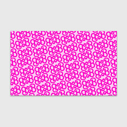Бумага для упаковки Логотип Барби - буква B, цвет: 3D-принт