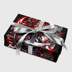 Бумага для упаковки Кокушибо первая луна - Клинок демонов, цвет: 3D-принт — фото 2