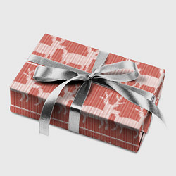 Бумага для упаковки Классический рождественнский принт с оленем, цвет: 3D-принт — фото 2