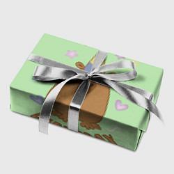 Бумага для упаковки День рождения капибары, цвет: 3D-принт — фото 2