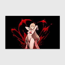 Бумага для упаковки Пауэр - демон крови, цвет: 3D-принт