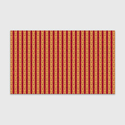 Бумага для упаковки Ажурный жёлто-красный, цвет: 3D-принт