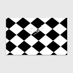 Бумага для упаковки Алиса шахматная клетка