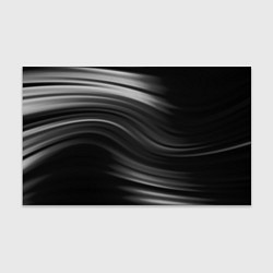 Бумага для упаковки Черно белый волнистый абстрактный узор, цвет: 3D-принт
