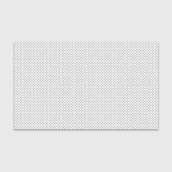 Бумага для упаковки Черный горох на белом фоне, цвет: 3D-принт