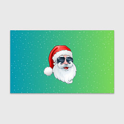 Бумага для упаковки Дед Мороз в очках, цвет: 3D-принт