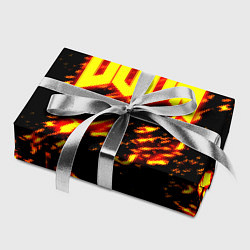 Бумага для упаковки Doom огненный стиль ад марса, цвет: 3D-принт — фото 2