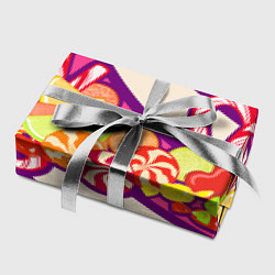 Бумага для упаковки Конфеты и полосы, цвет: 3D-принт — фото 2