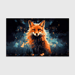 Бумага для упаковки Fox in the forest, цвет: 3D-принт