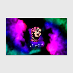 Бумага для упаковки Lil peep рэп неоновый градиент