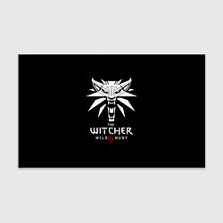Бумага для упаковки The Witcher белое лого гейм, цвет: 3D-принт